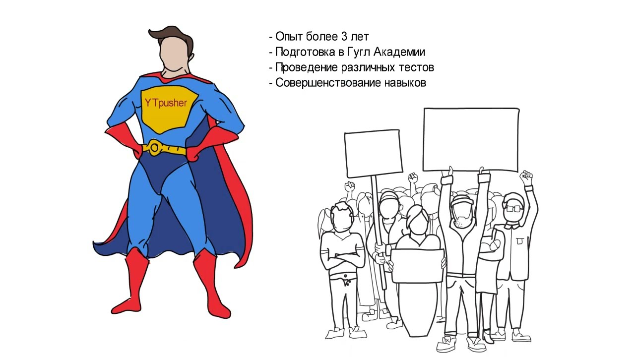 Введение — фрагмент видео Продвижение Ютуб канала под ключ