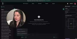 Настройка видео-аватара — фрагмент видео Яна @yanadellrey про нейросети