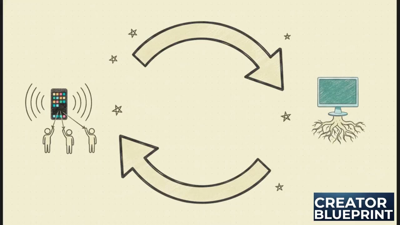 Гибридная стратегия — фрагмент видео The Creator's Blueprint