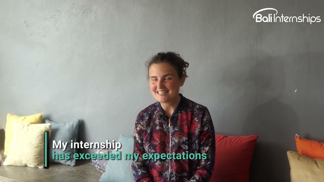Опыт работы в туристической компании — фрагмент видео BaliInternships